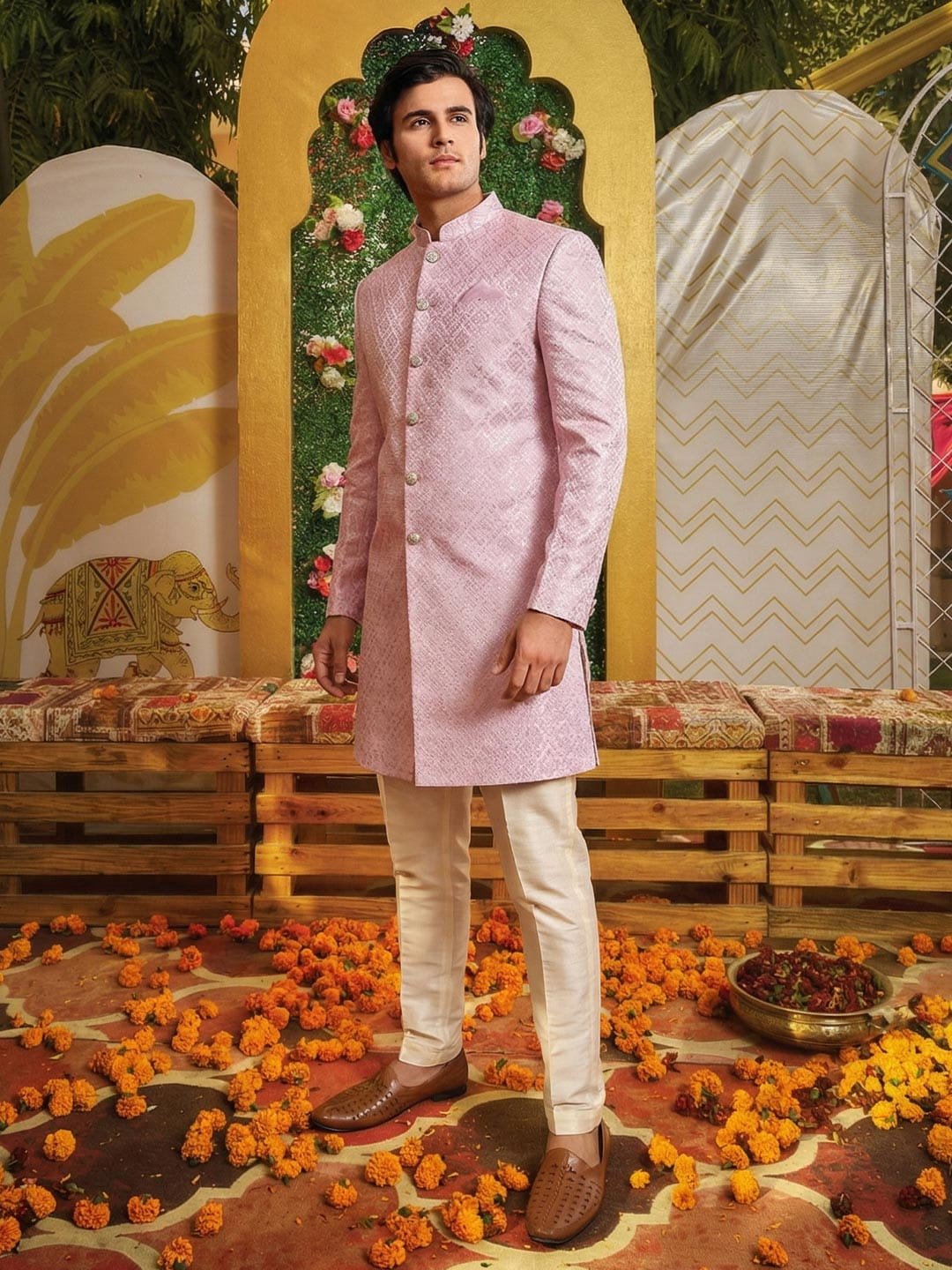 Indowestern Sherwani Set