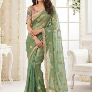 Embroidery Saree