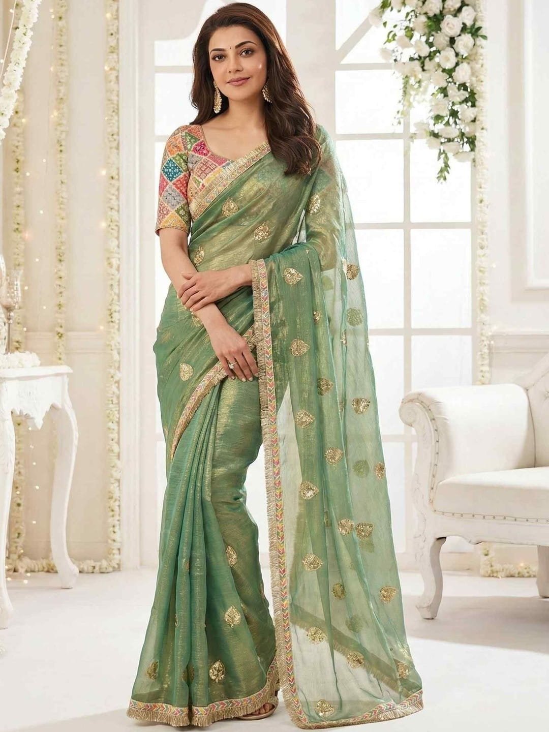 Embroidery Saree