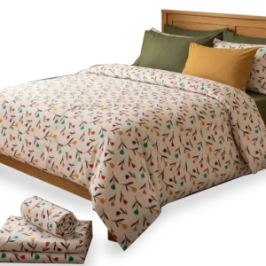 mohar Cotton Double King Bedsheet (Pack of 1, multicolor)