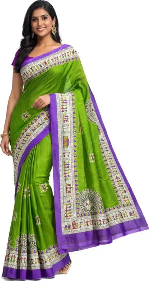 Mohar Woven Assam Silk Pure Silk Saree with Unstitched Blouse