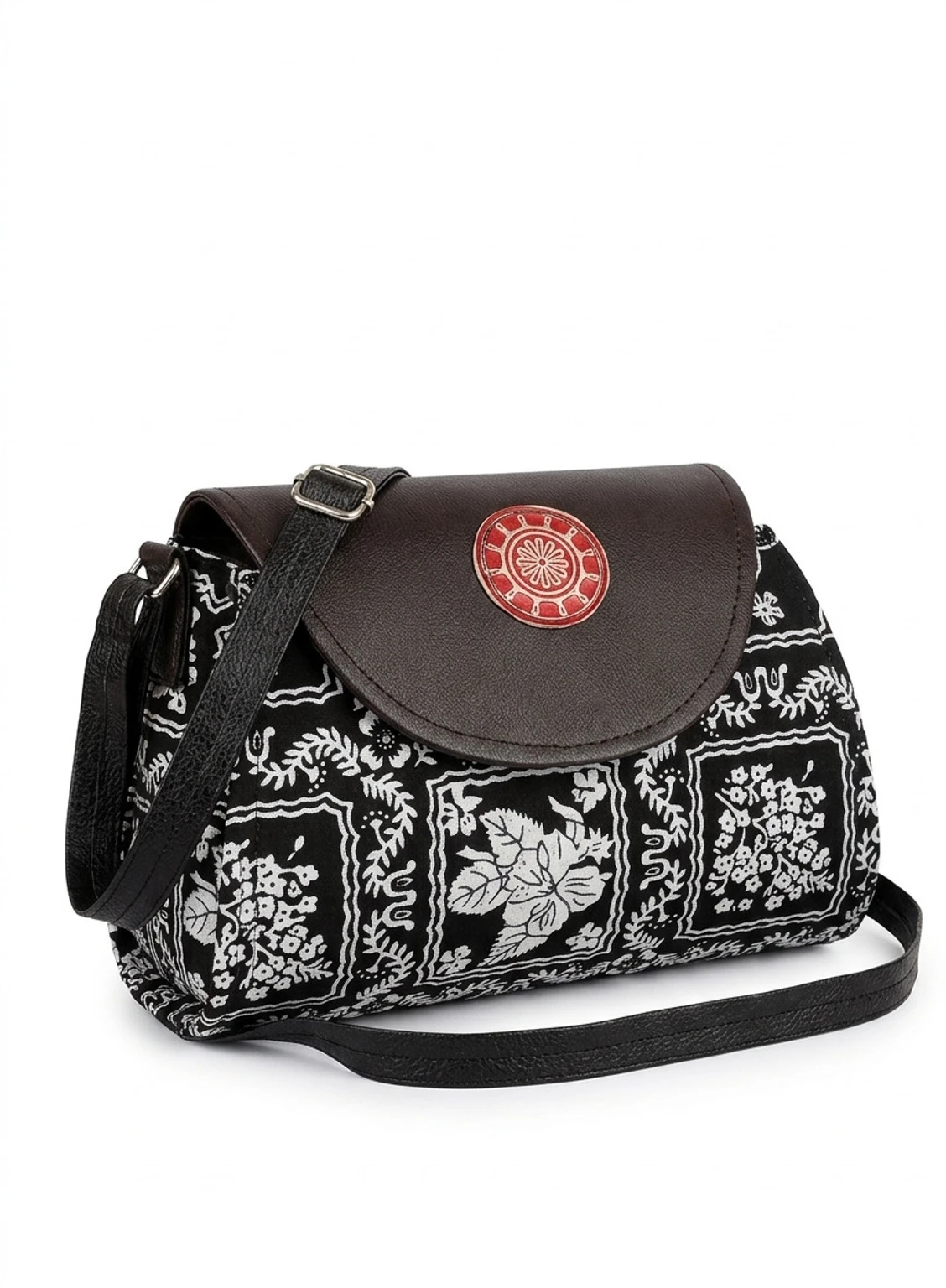 Mohar Black Sling Bag sling f 2