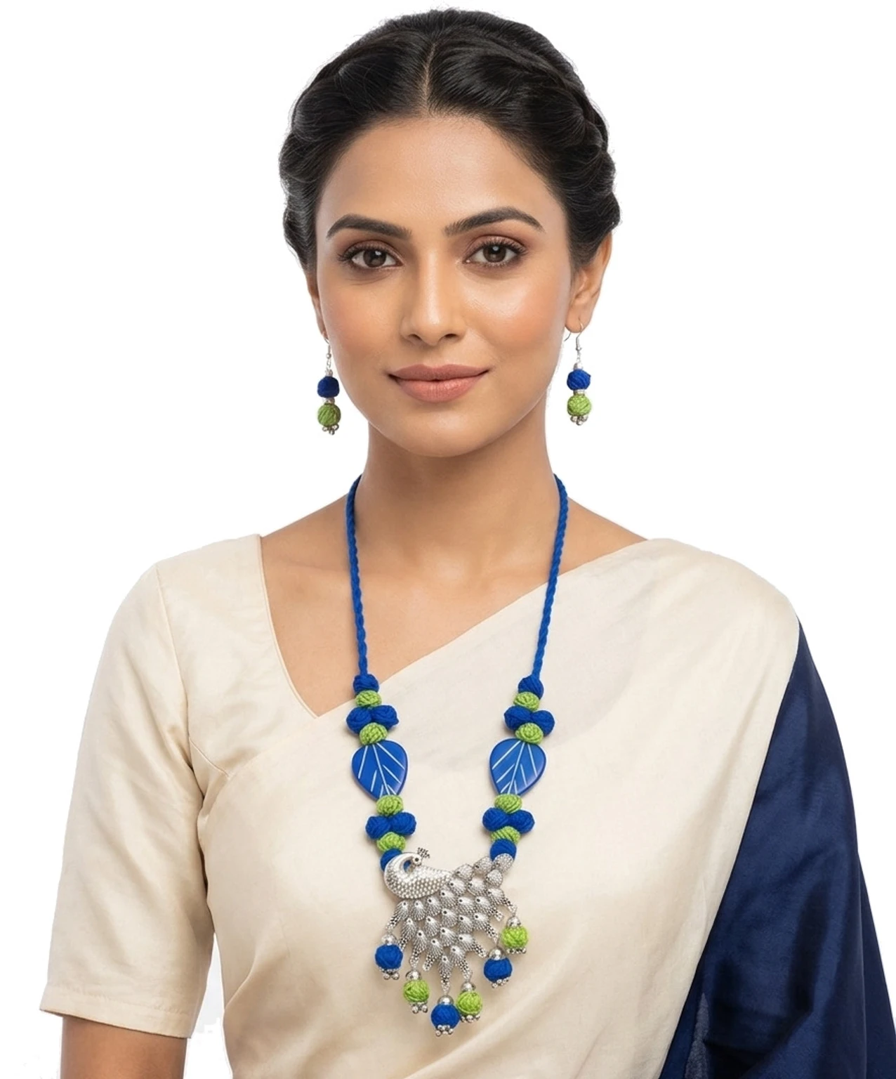 Mohar Dori Multicolor Jewellery Set nack f13