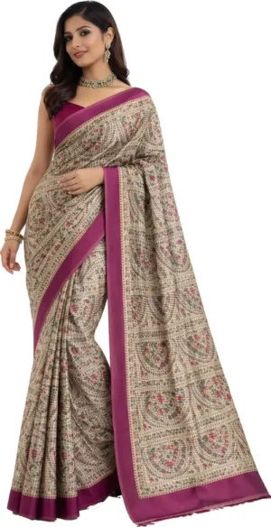 Mohar Woven Assam Silk Pure Silk Saree with Unstitched Blouse