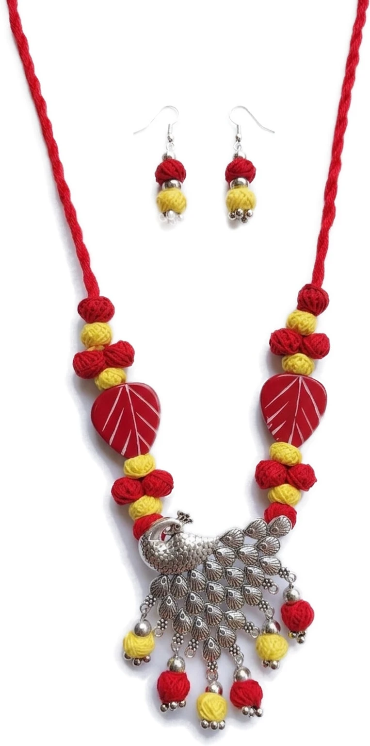 Mohar Dori Multicolor Jewellery Set nack f 15 - Image 2