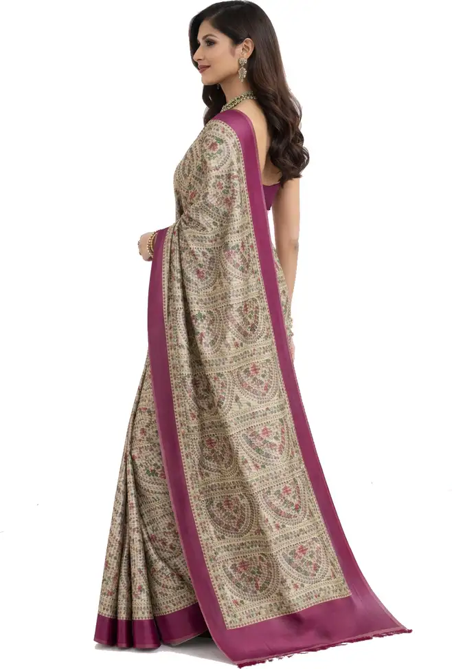 Mohar Woven Assam Silk Pure Silk Saree with Unstitched Blouse - Image 2