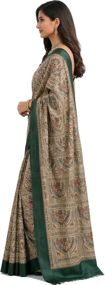Mohar Woven Assam Silk Pure Silk Saree with Unstitched Blouse - Image 2