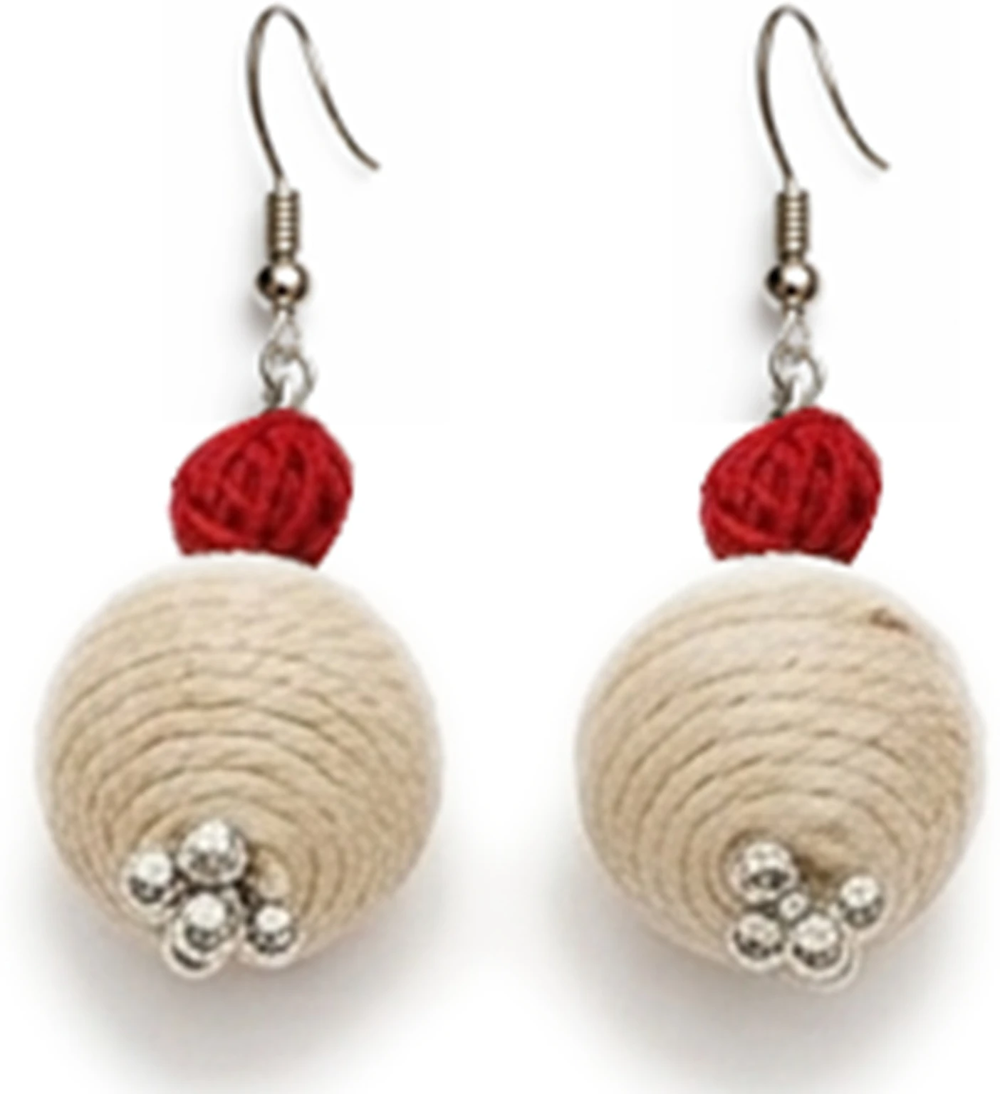 Mohar Jute Red Jewellery Set nack 5 - Image 3