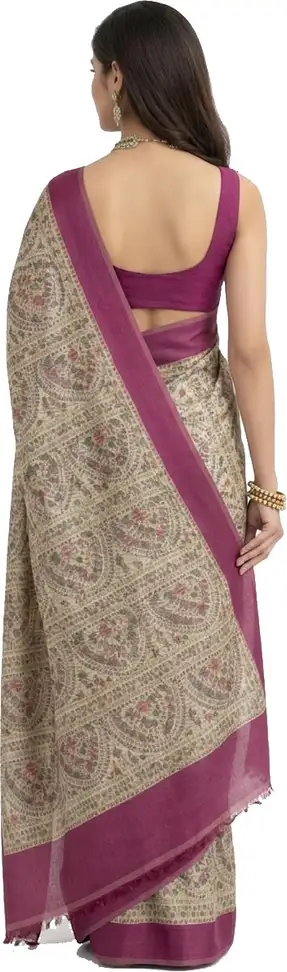 Mohar Woven Assam Silk Pure Silk Saree with Unstitched Blouse - Image 3