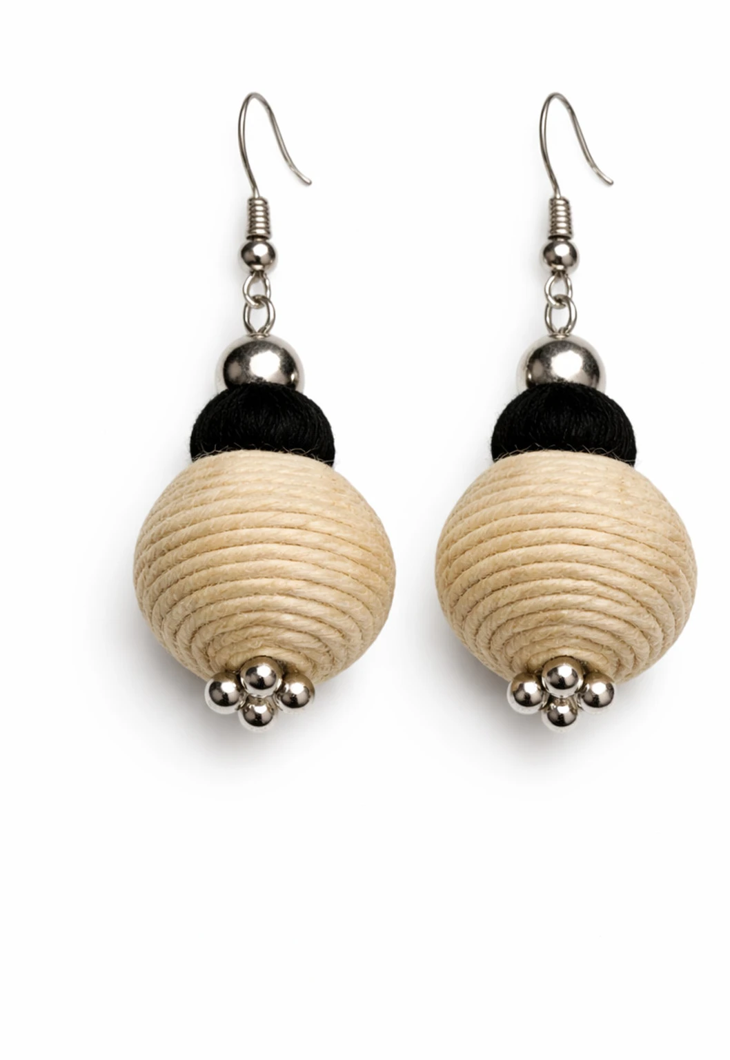 Mohar Jute Black Jewellery Set nack 2 - Image 3