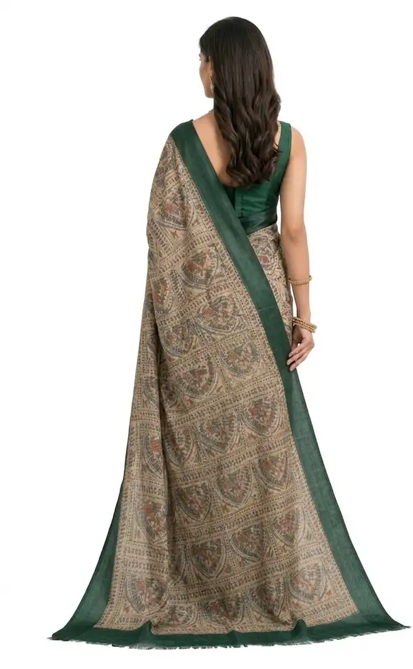 Mohar Woven Assam Silk Pure Silk Saree with Unstitched Blouse - Image 3
