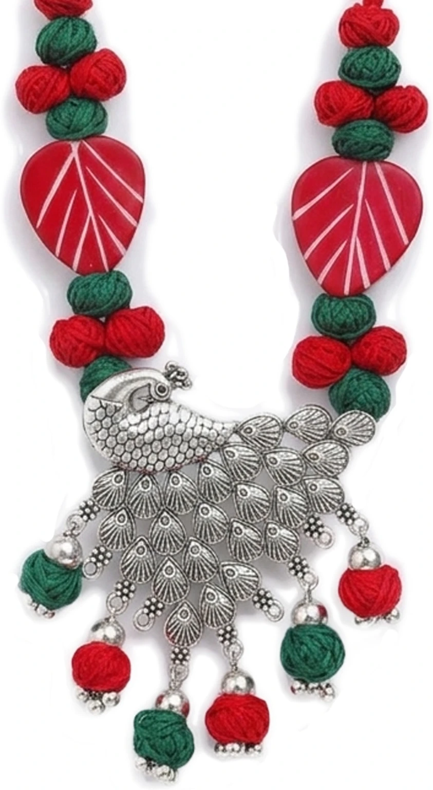 Mohar Dori Multicolor Jewellery Set nack f 14 - Image 4