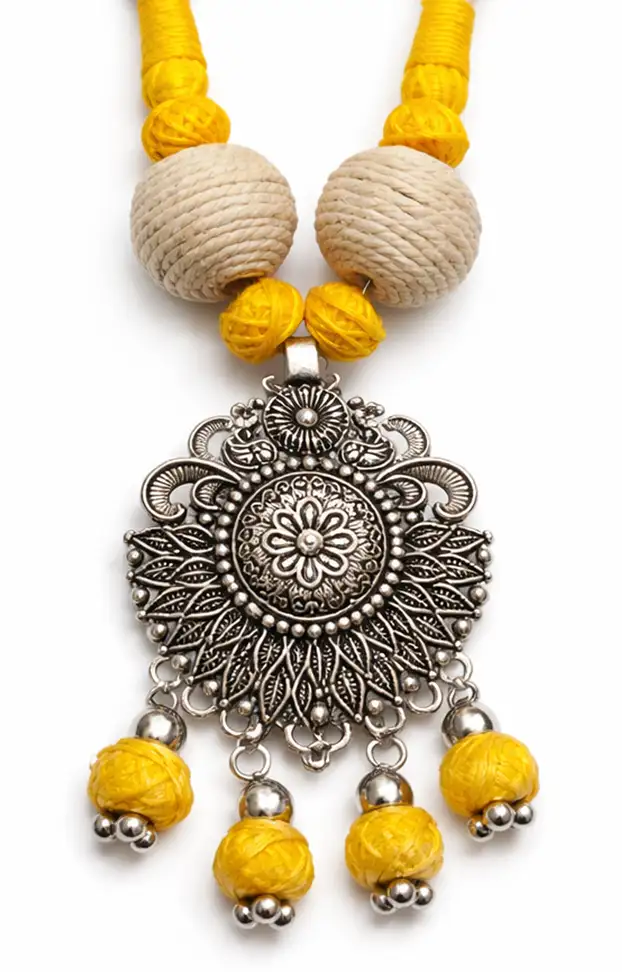 mohar Cotton Dori Necklace Set nack s 10 - Image 4
