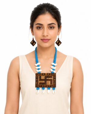 MOHAR – Premium Handcrafted Wooden Necklace Set