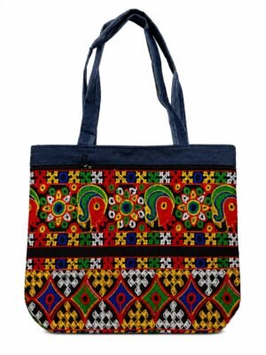 Handcrafted Embroidered Tote Bag - Handcrafted Embroidered