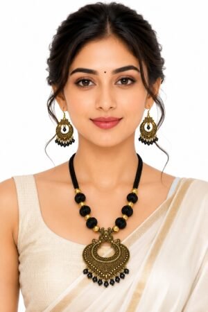 MOHAR – Premium Antique Ethnic Necklace Set
