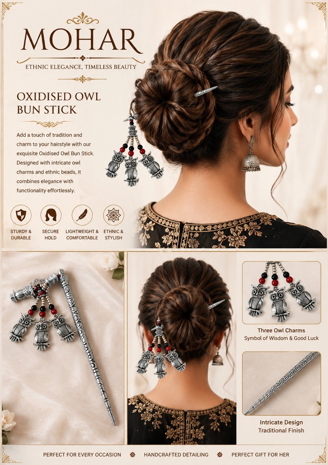 Mohar Traditional Hair Stick